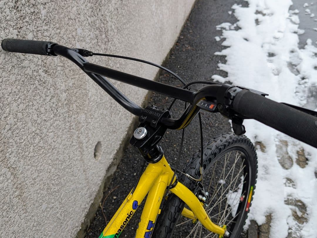 panasonic mountain cat クロモリ　oldmtb