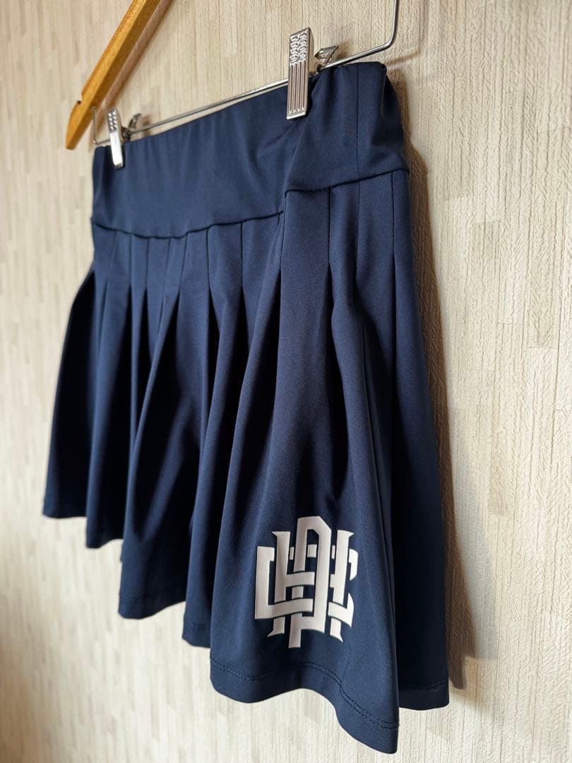 Cph/Golf ネイビープリーツスカート