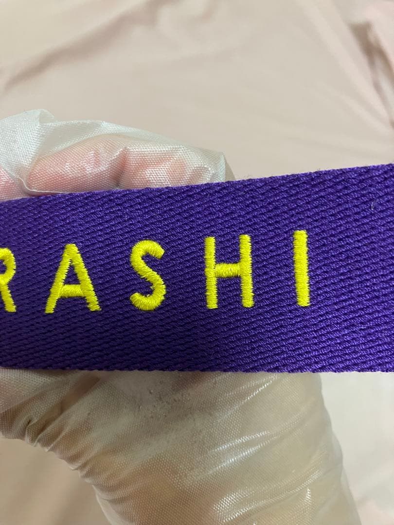 嵐を旅する展覧会 BEAMS ラゲッジマーク（紫）