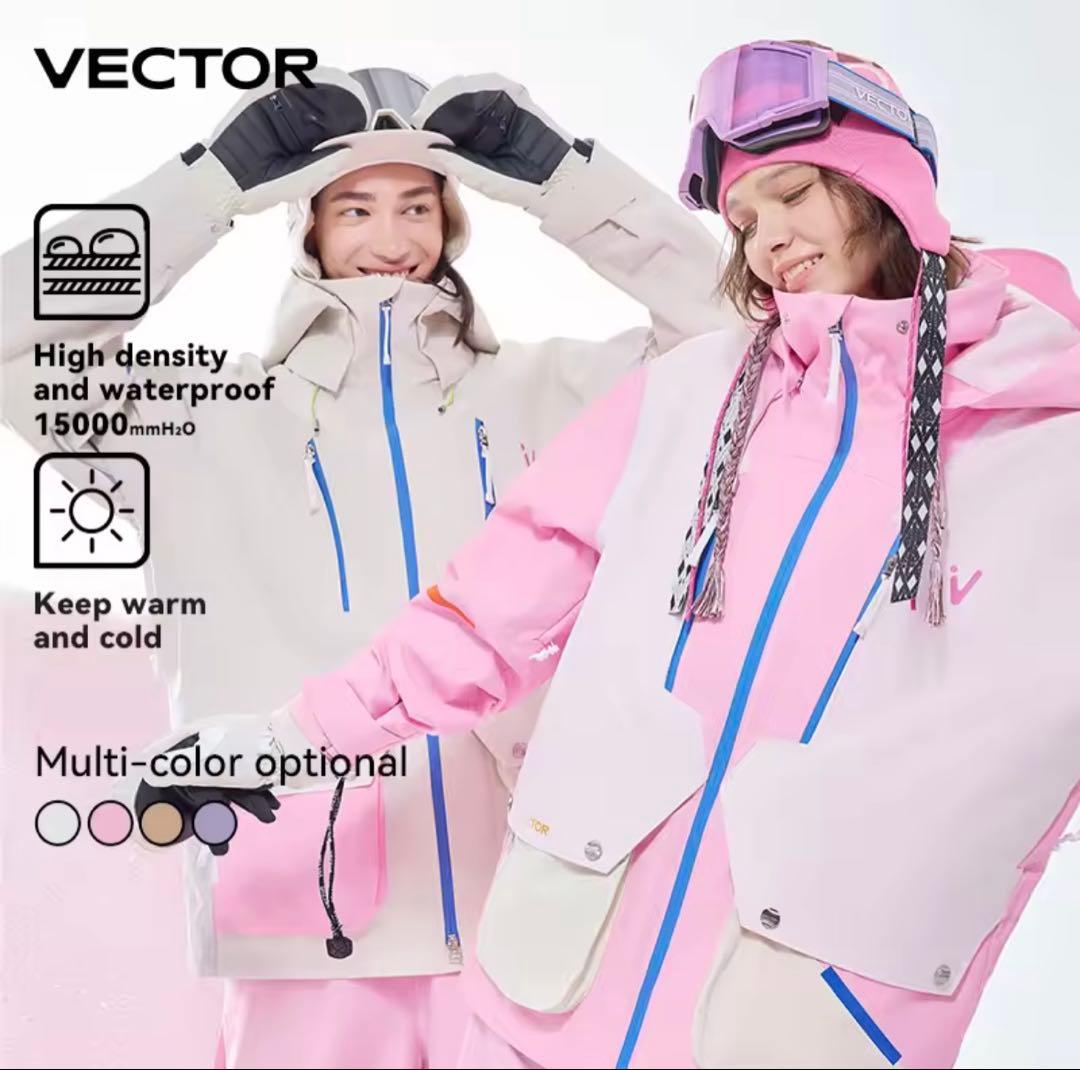 VECTOR スノーウェア　試着のみ　ユニセックスM