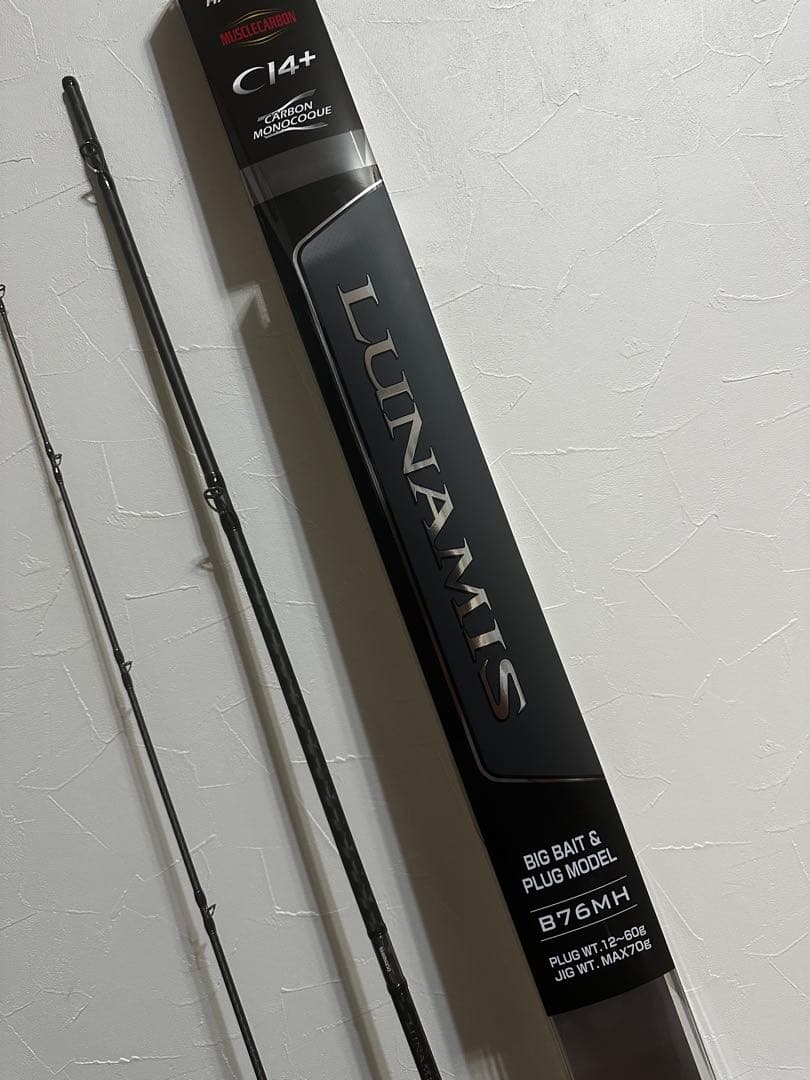 yuuyuuSHIMANO LUNAMIS B76MH シーバスロッド