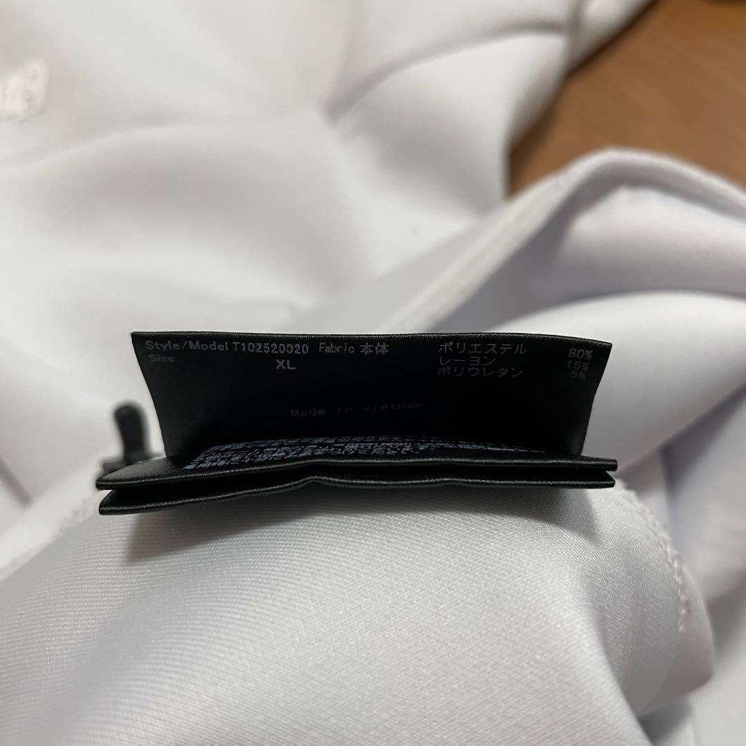 定価4.2万　TFW49 サイドジップ　パーカー　ホワイト　XL ゴルフ