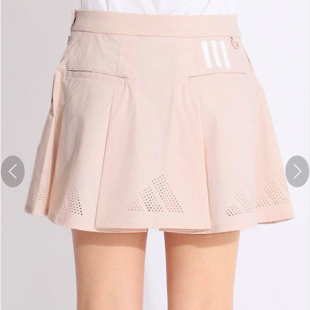 adidas【ゴルフ】BOSロゴパンチングフレアスカート