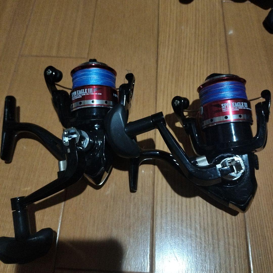 SPIN EAGLE III スピニングリール 7個セット