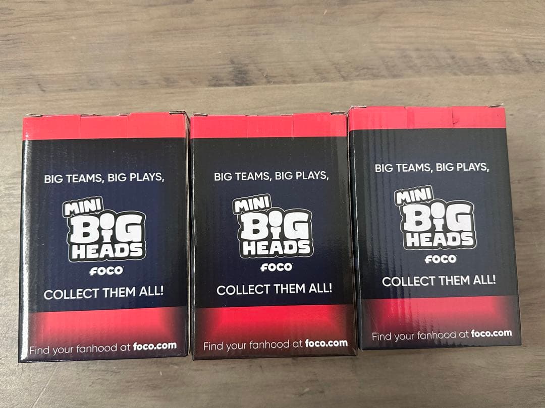 FOCO MINI BIG HEADS 大谷翔平フィギュア 3体セット