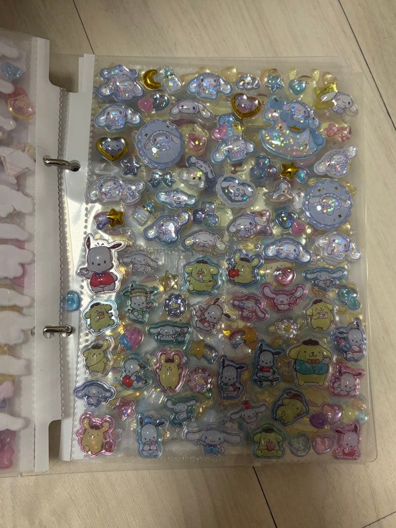 サンリオ ボンボンドロップシール シール帳