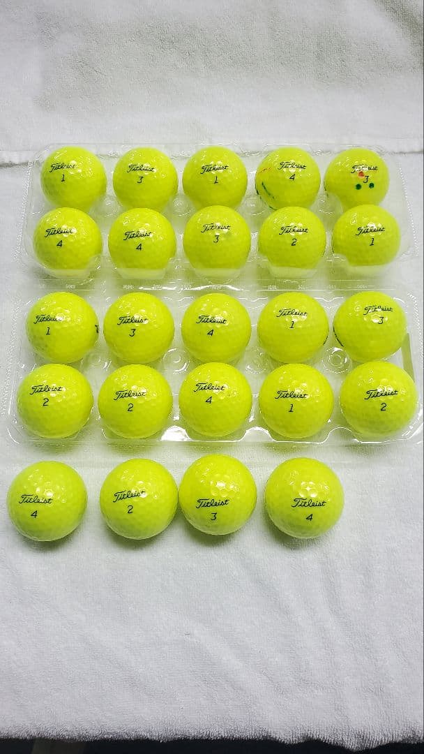 (52)Titleist Pro V1 ゴルフボール 24個ロストボール