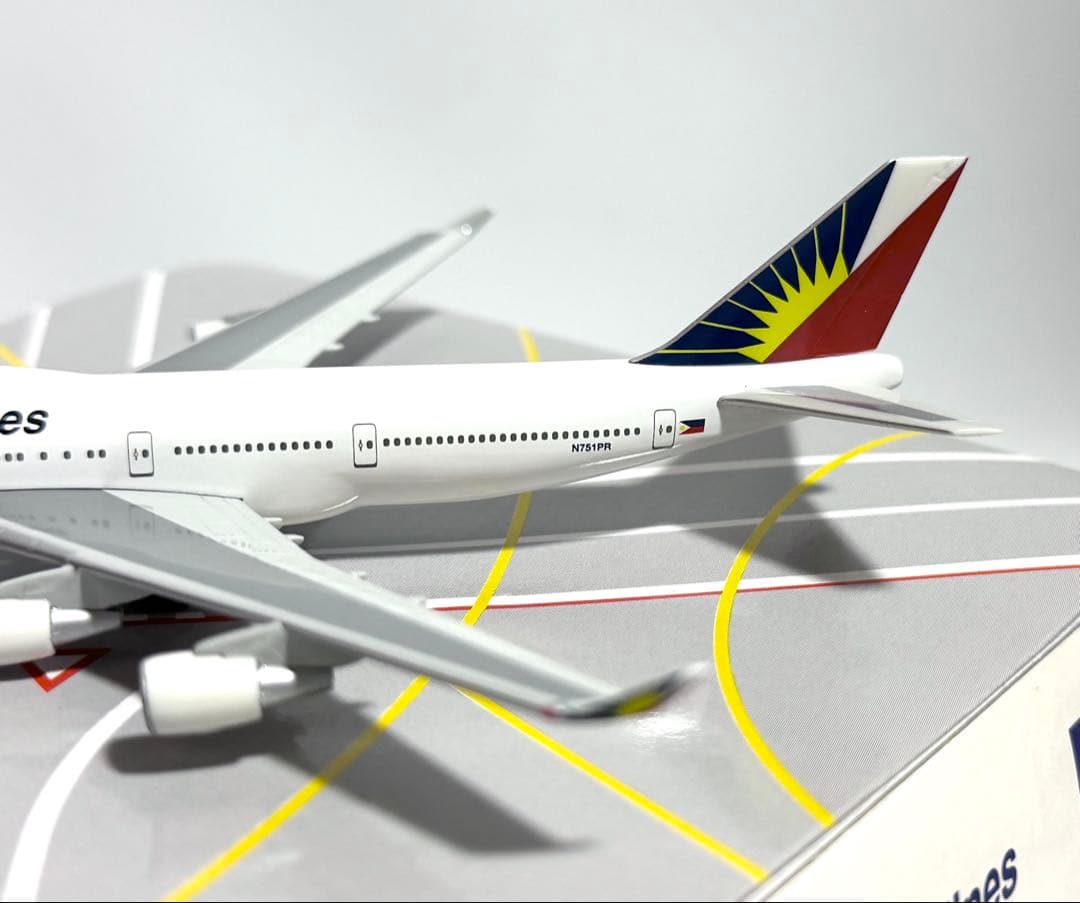 herpa 1/500 B747-400 & A340-300フィリピン航空2機