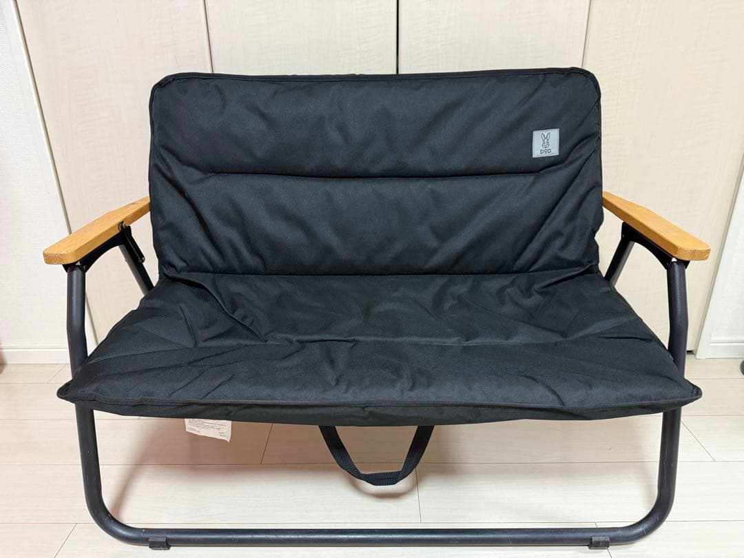 DOD グッドラックソファ CS2-500-BK ブラック