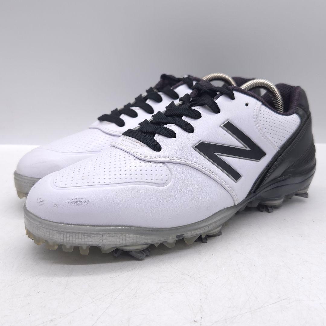 new balance ニューバランス ゴルフシューズ 25cm ホワイト