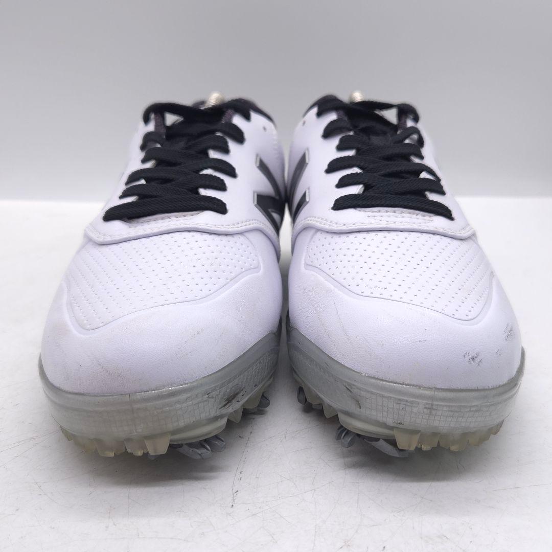 new balance ニューバランス ゴルフシューズ 25cm ホワイト