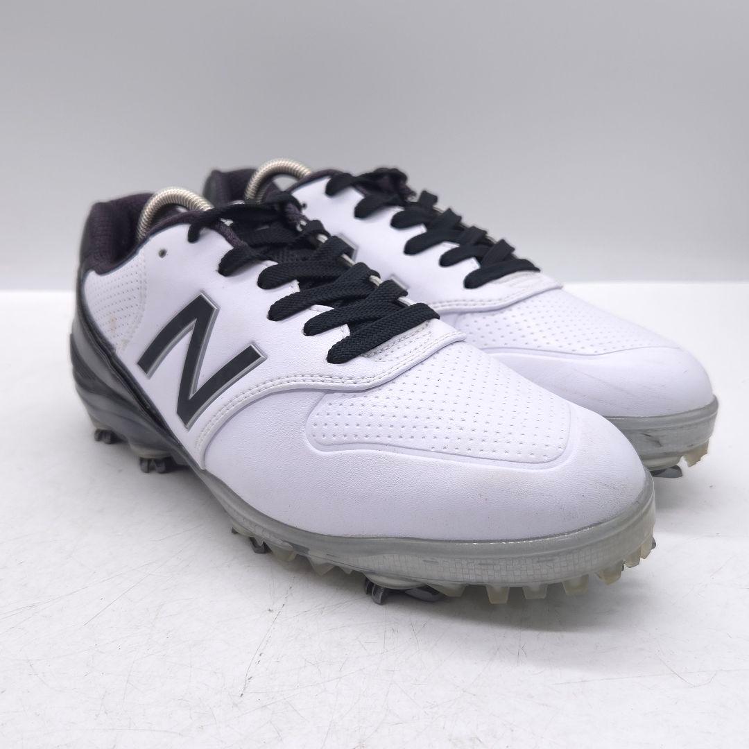 new balance ニューバランス ゴルフシューズ 25cm ホワイト