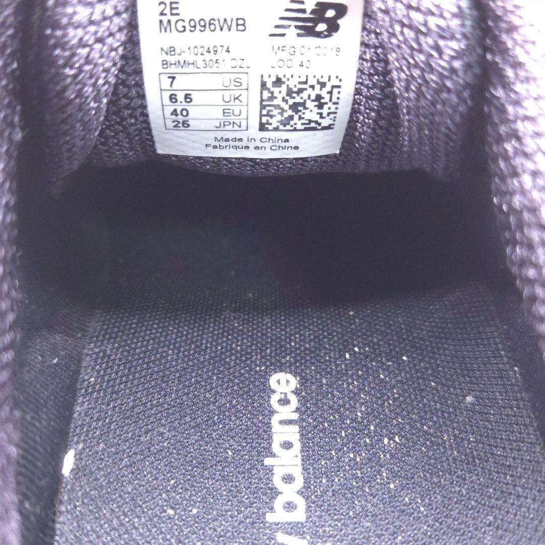 new balance ニューバランス ゴルフシューズ 25cm ホワイト
