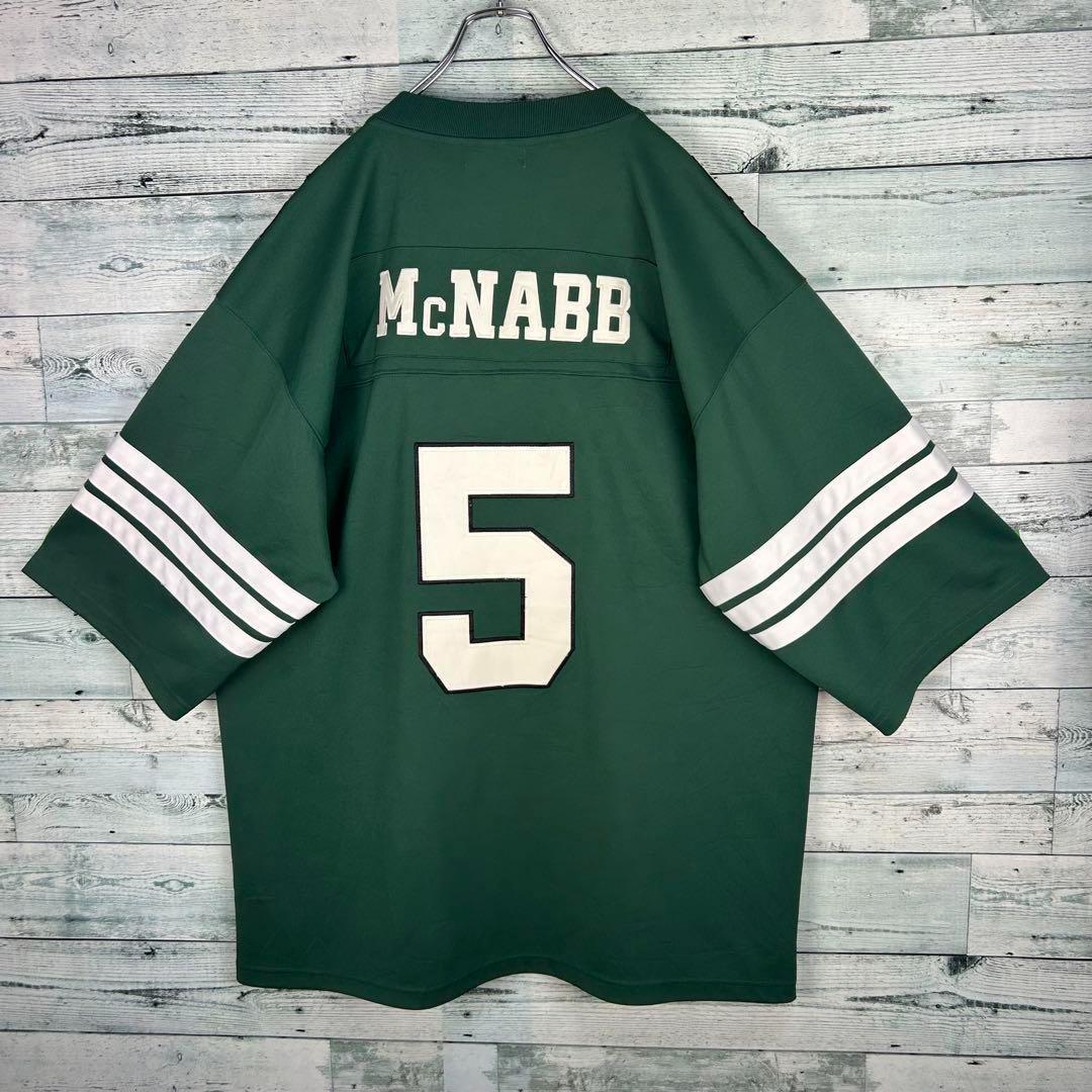 NFL ミッチェルアンドネス 全刺繍 イーグルス ゲームシャツ 2XL 5357