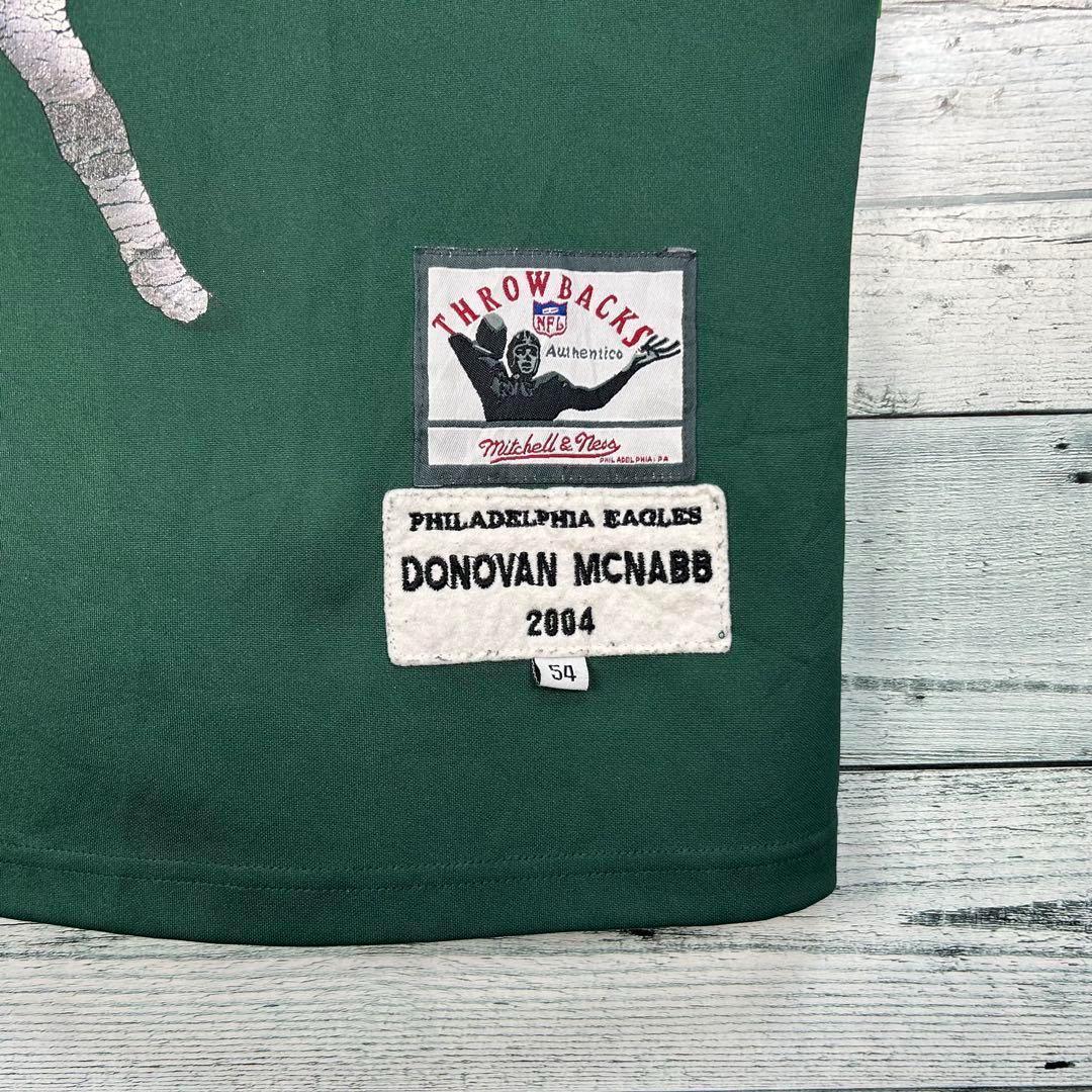NFL ミッチェルアンドネス 全刺繍 イーグルス ゲームシャツ 2XL 5357