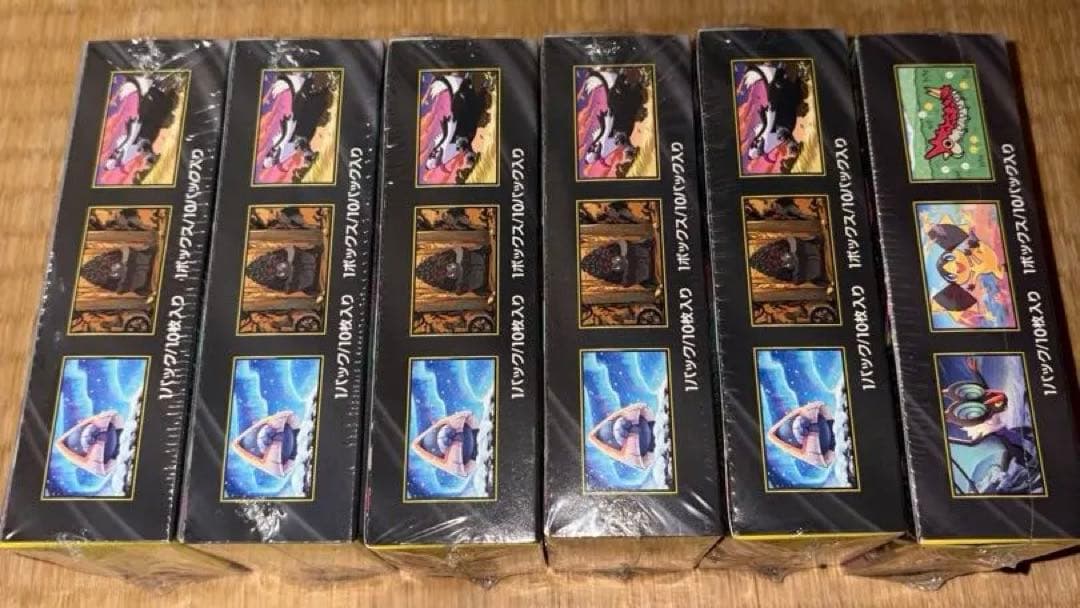 シュリンク付きポケモンカードMEGAハイクラスパックドリームex 6BOX