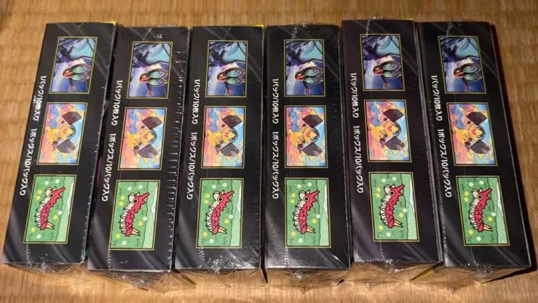 シュリンク付きポケモンカードMEGAハイクラスパックドリームex 6BOX