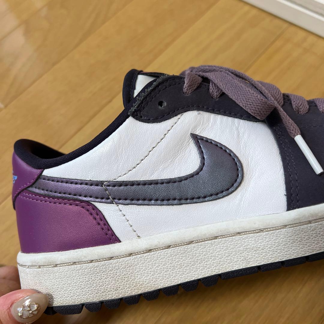 26㎝【NIKE AIR JORDAN】1 LOW GOLF NRG パープル