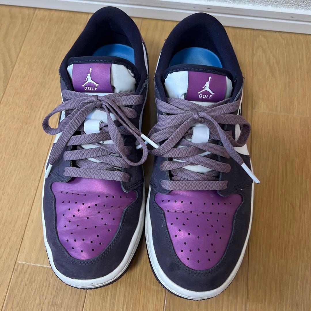 26㎝【NIKE AIR JORDAN】1 LOW GOLF NRG パープル