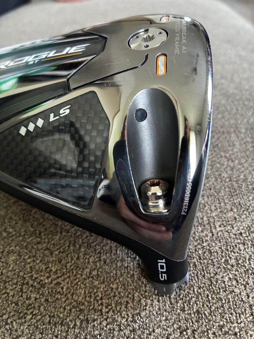 ヘッドのみ Callaway ローグST LS トリプルダイヤド10.5°
