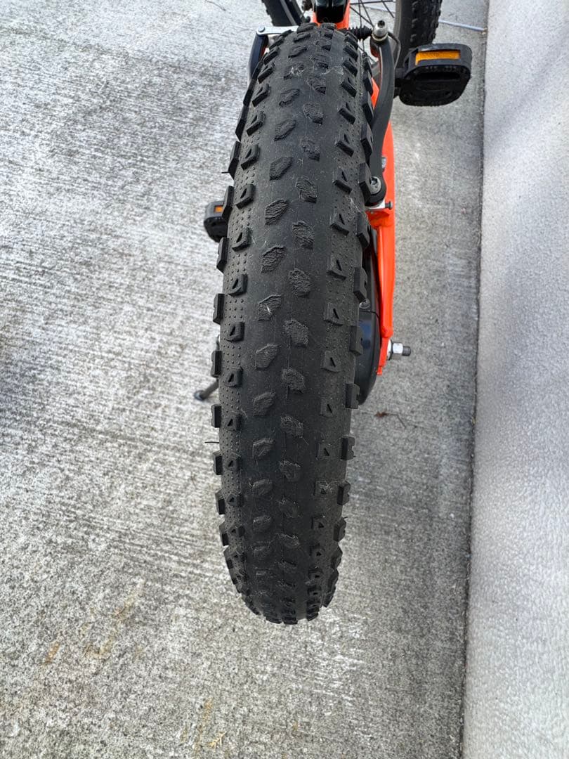Trek 16インチ キッズバイク オレンジ 補助輪付き