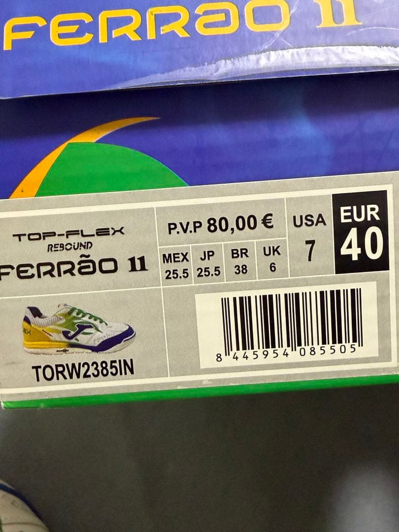 Joma トップフレックスリバウンド Ferrao 25.5cm(EU40)