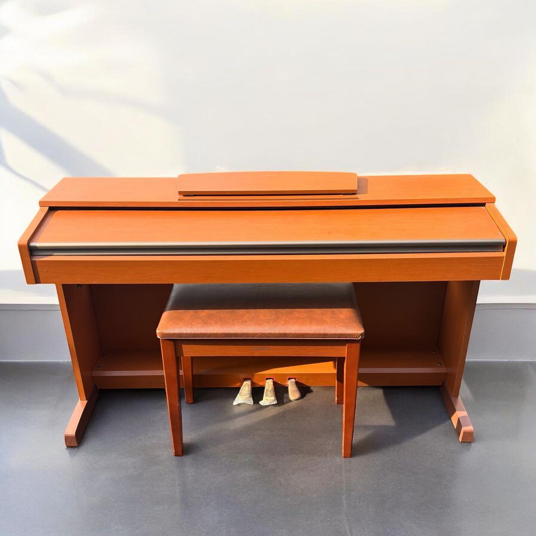 【関西無料配送】ヤマハ YDP-J151 88鍵 電子ピアノ 美品 ブラウン