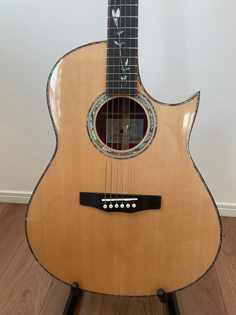 Morris S-104 РН モーリスパープルハート　アコースティックギター