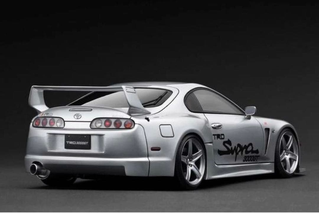 1/18 TRD 3000GT (シルバー) [IG3600] 暗所保管