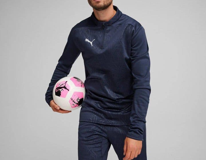 L■新品 プーマ TEAMFINAL ハイブリッド トップ パンツ 上下セット