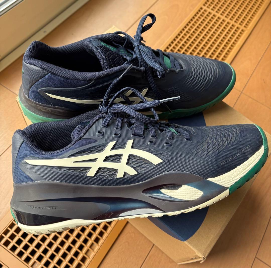 （美品）ASICS GEL-RESOLUTION X WIDE 27.5cm