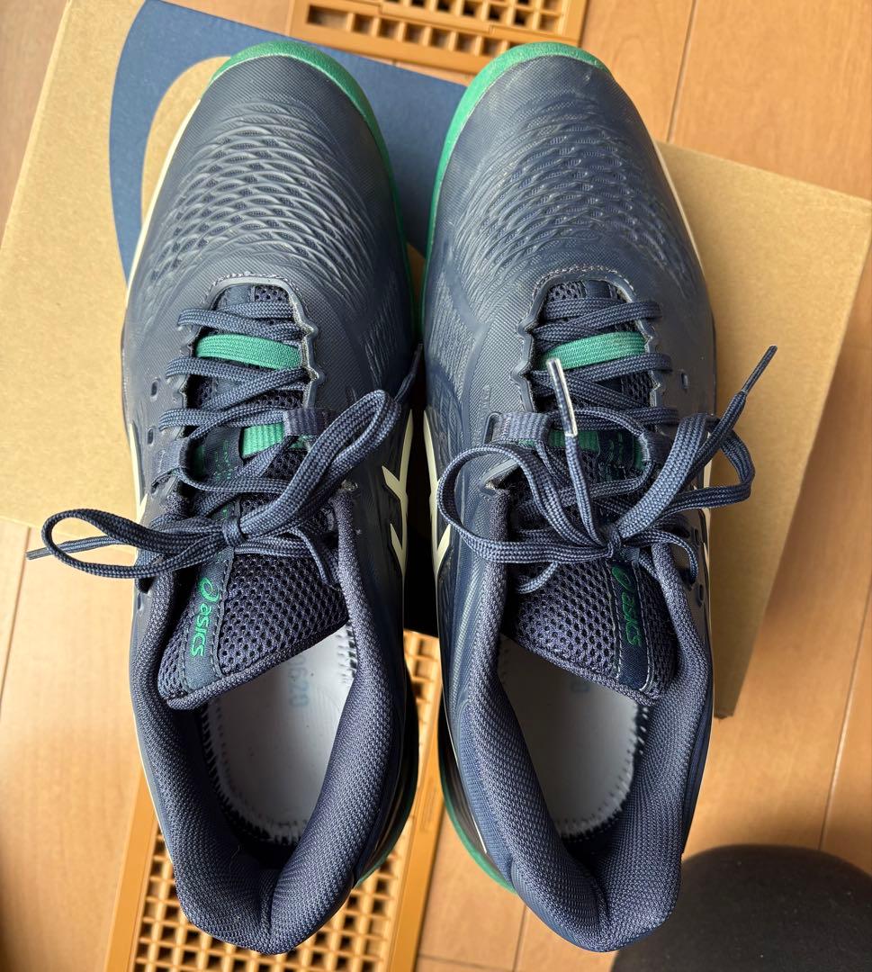 （美品）ASICS GEL-RESOLUTION X WIDE 27.5cm