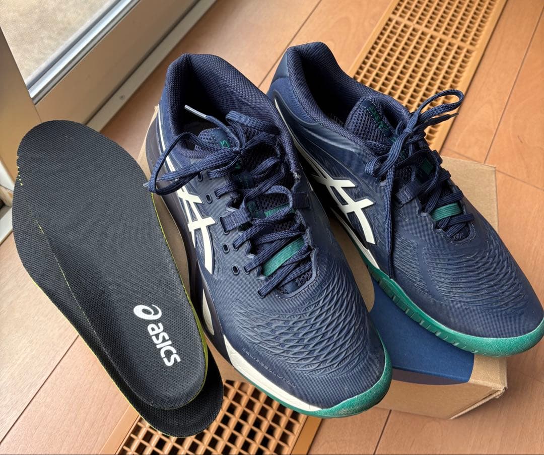 （美品）ASICS GEL-RESOLUTION X WIDE 27.5cm