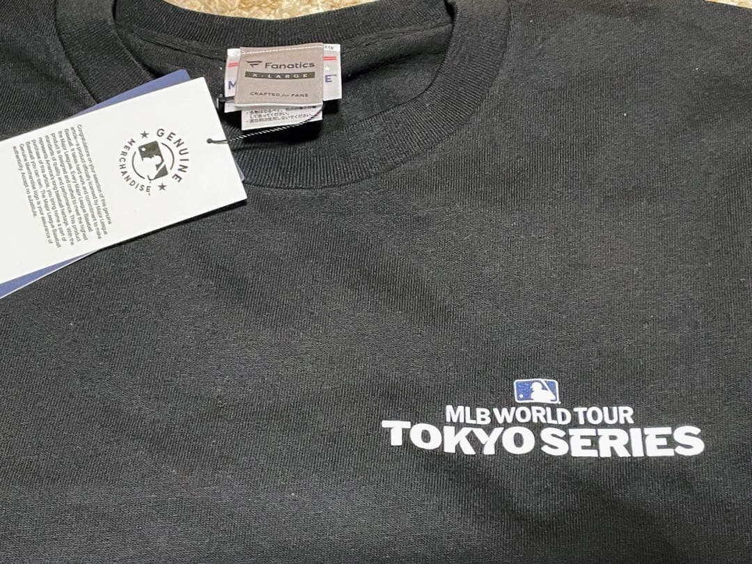 完売！MLB東京シリーズ限定 ドジャース＆カブス デザインTシャツ XL