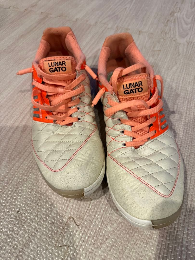 Nike Lunar Gato フットサルシューズ オレンジ