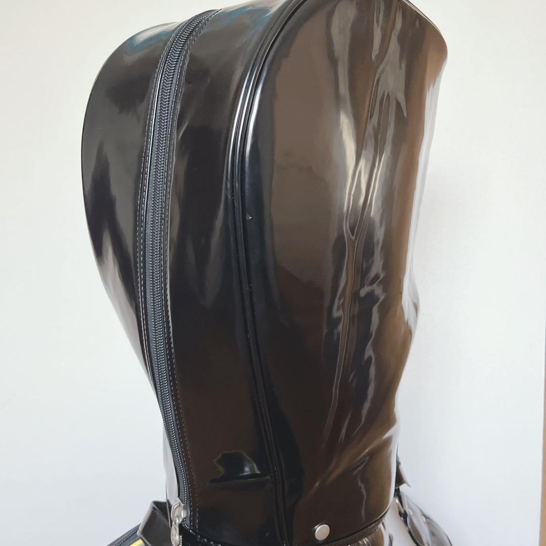 K140 美品！Admiral アドミラル ブラックエナメル キャディバッグ