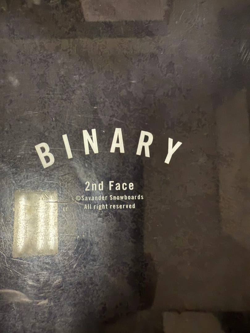 SAVANDER BINARY 2nd FACE スノボ板