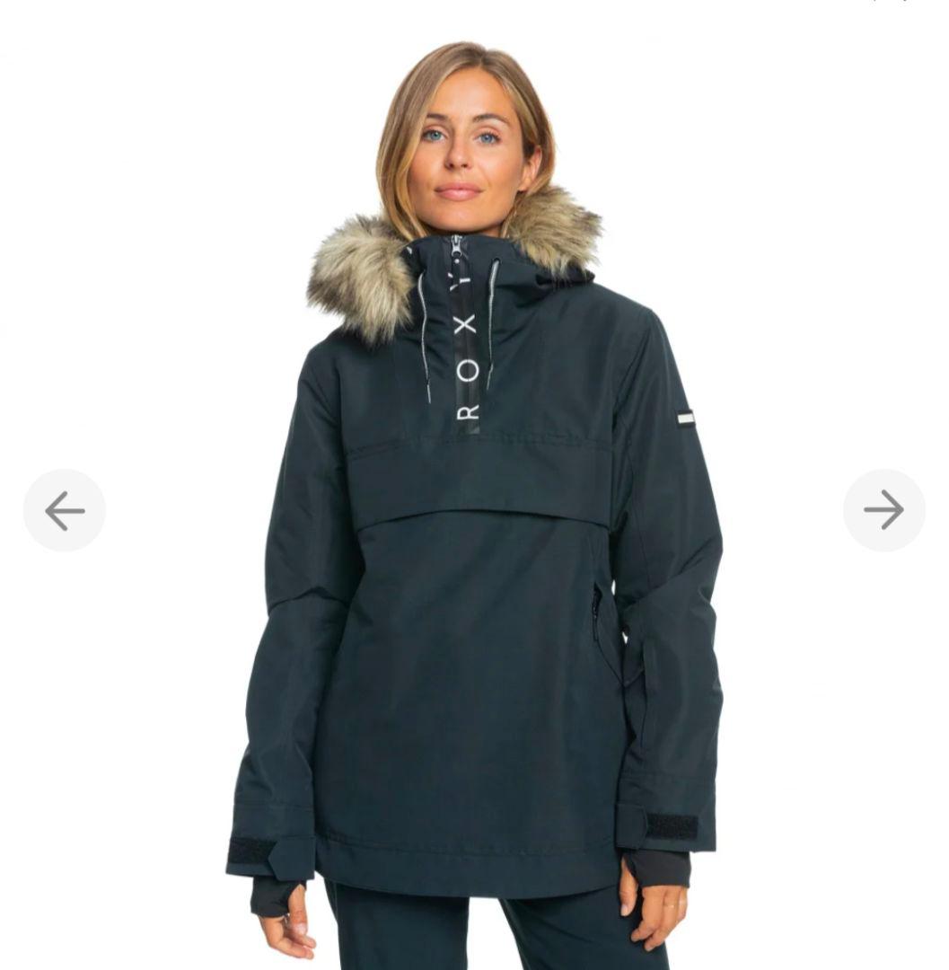 ROXY アノラックジャケット ブラック 女性用