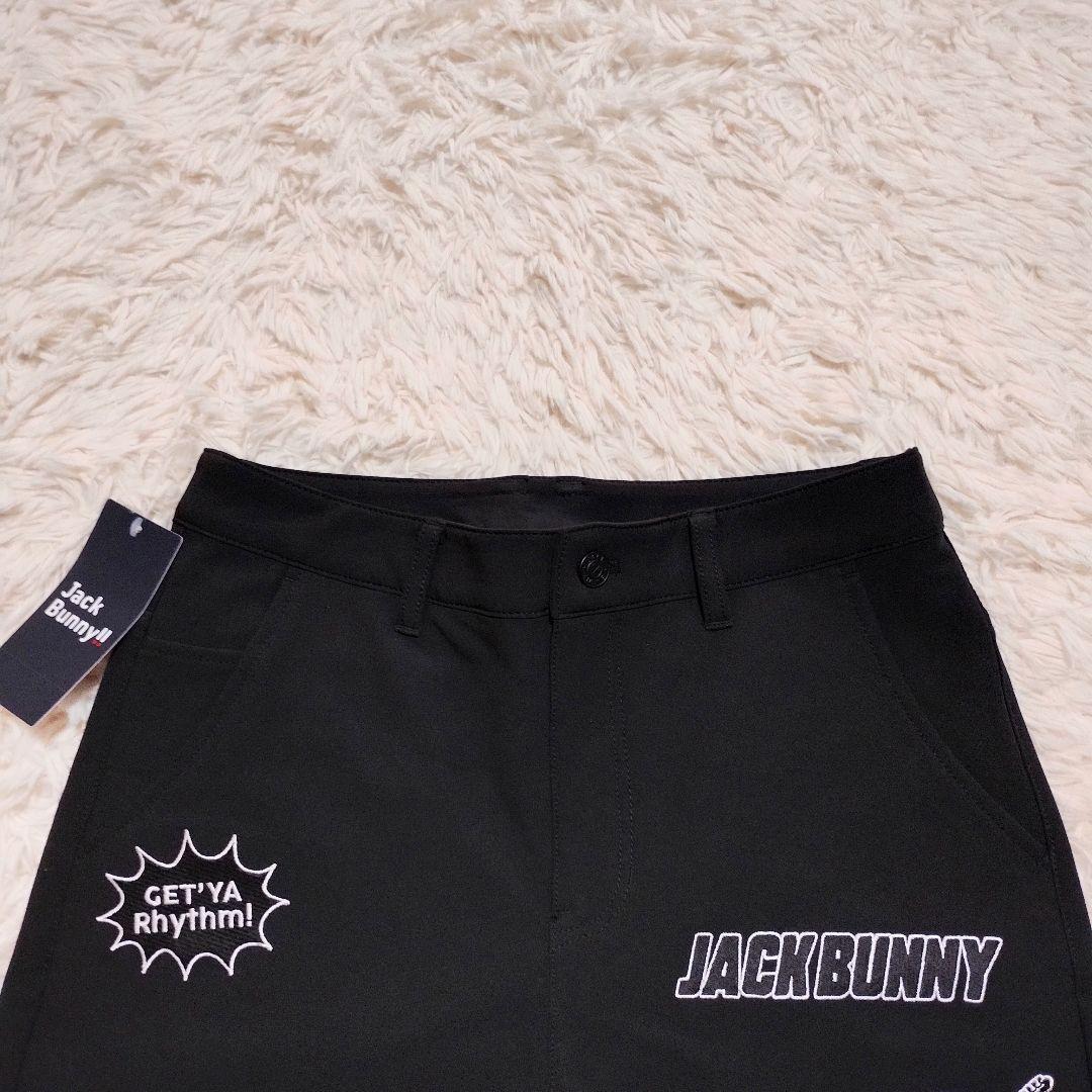 新品　Jack Bunny　ジャックバニー　ドラえもん　ゴルフパンツ　コラボ　黒
