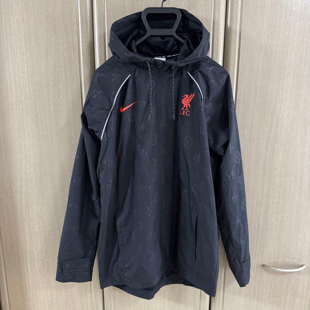 NIKE/ナイキ リバプール フード付トラックジャケット Mサイズ/ブラック