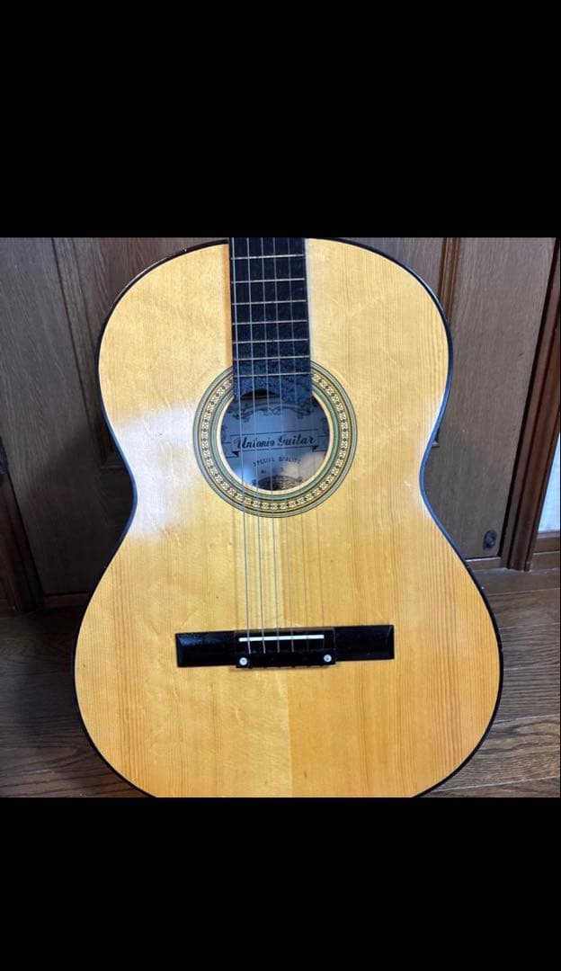 らっき組電子ギターとAntonio Guitarra No. S5ギター