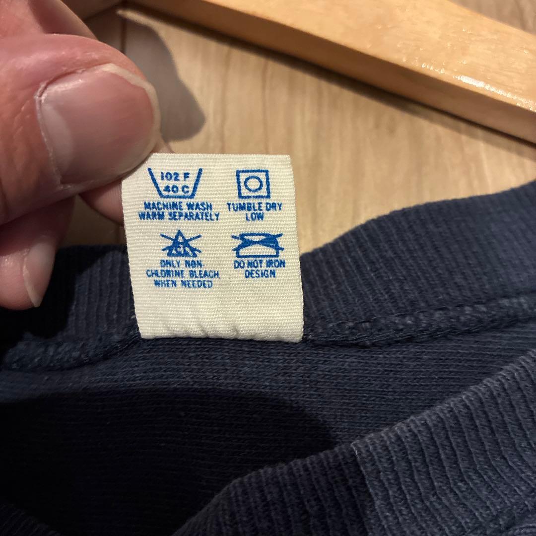 80s デザイン チャンピオン シカゴベアーズ フットボールTシャツ 七分袖 L