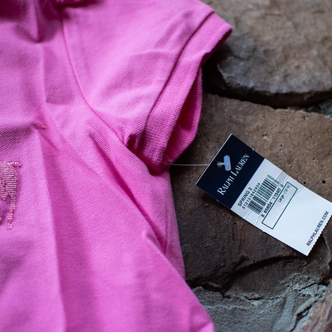 限定レア　Ralph Lauren ビーズ ピンク レディース S ビンテージ