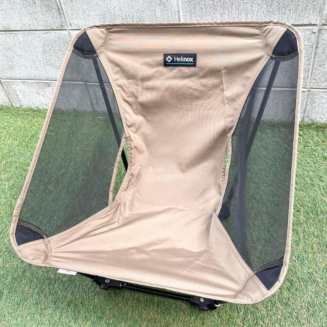 【美品】Helinox Ground Chair ヘリノックス ベージュ