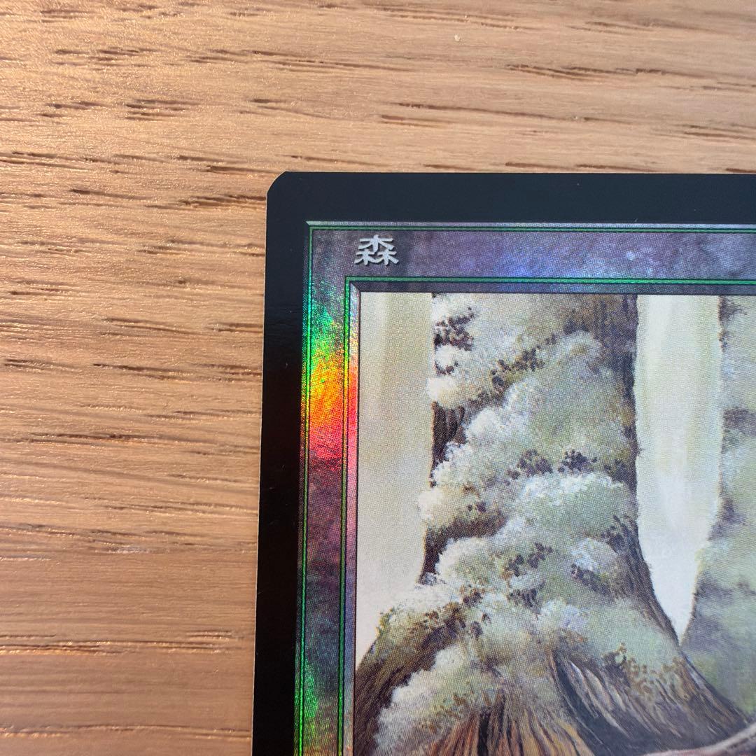 MTG 森/Forest 日本語版 [UDS] 流れ星マーク