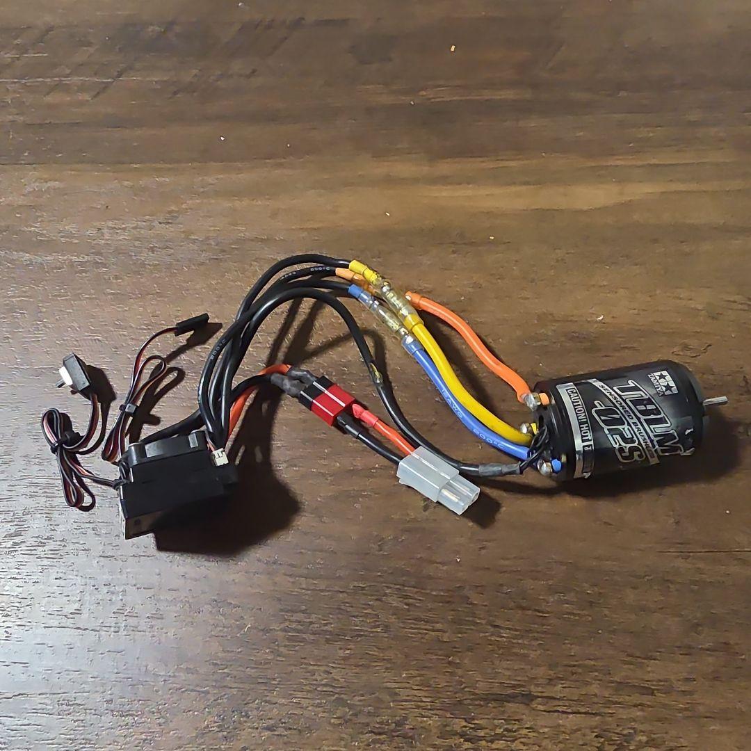 TAMIYA TBLM-02S ブラシレスモーター10.5TとESCセット