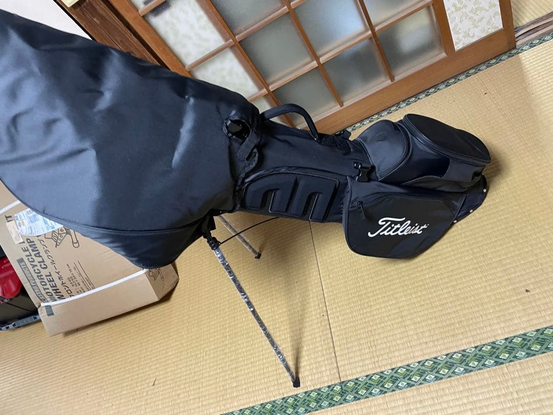 新品 未使用Titleist ゴルフスタンドバッグ ブラック
