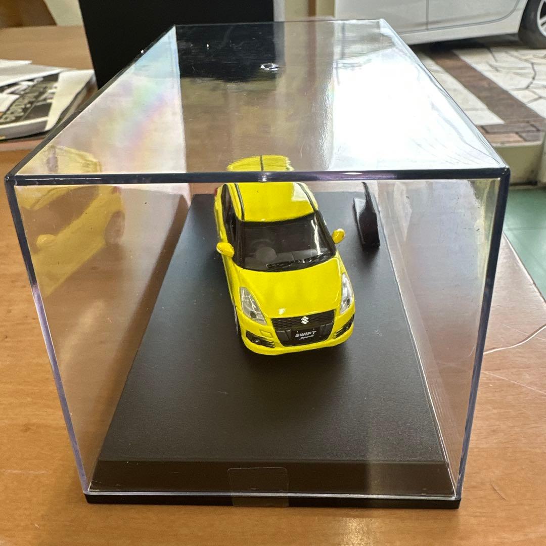 スズキ スイフトスポーツ ミニカー イエロー 1/43