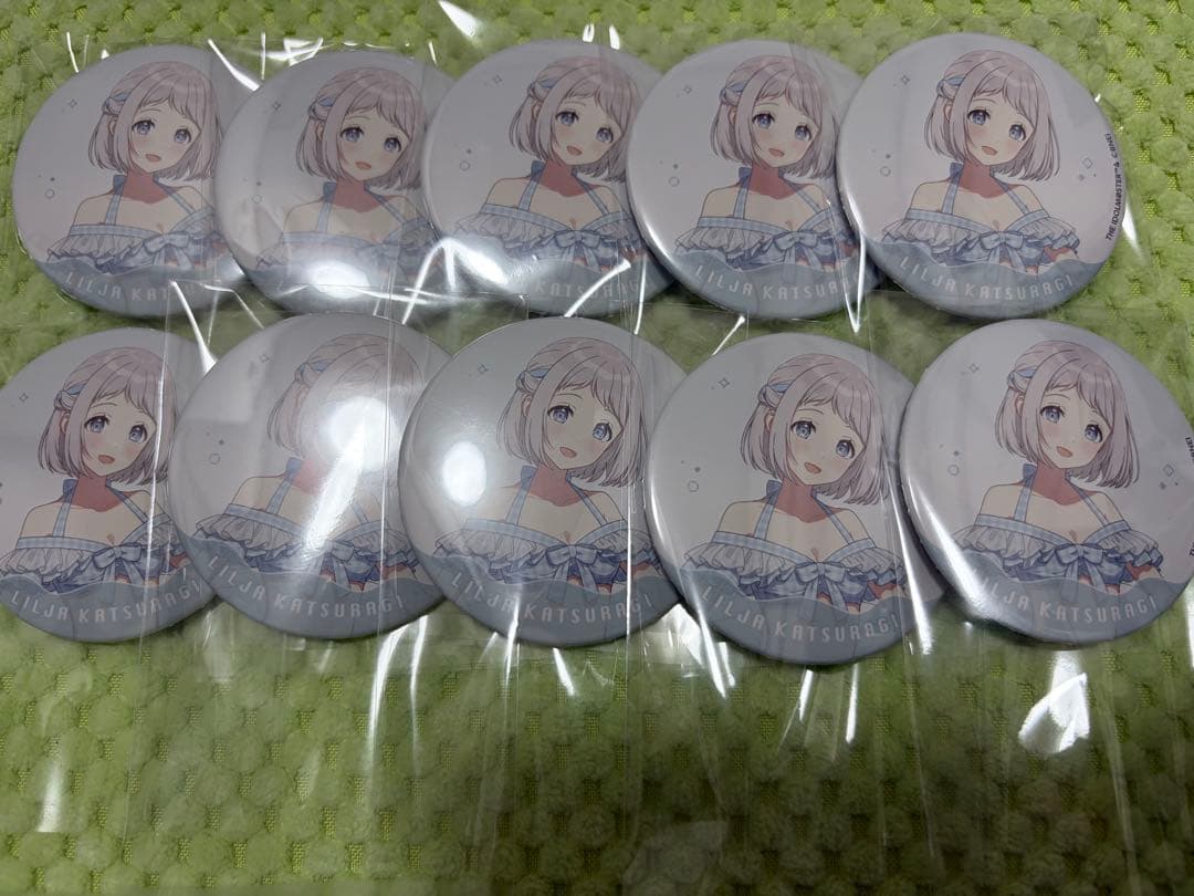 学園アイドルマスター 学マス スイパラ 葛城リーリヤ 缶バッジ 10個セット