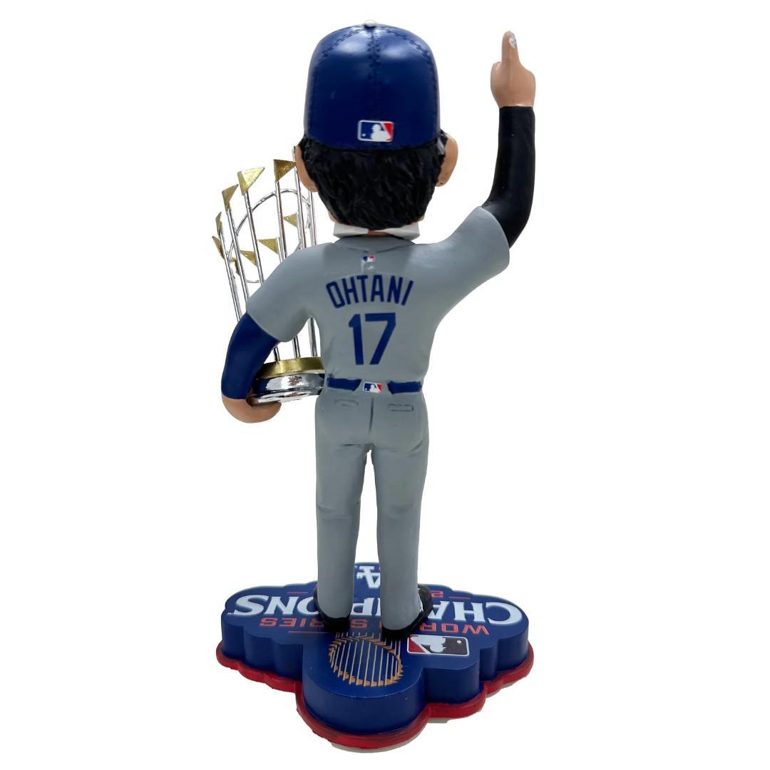 3024体限定 大谷翔平 LAドジャース バブルヘッド 世界一記念トロフィー